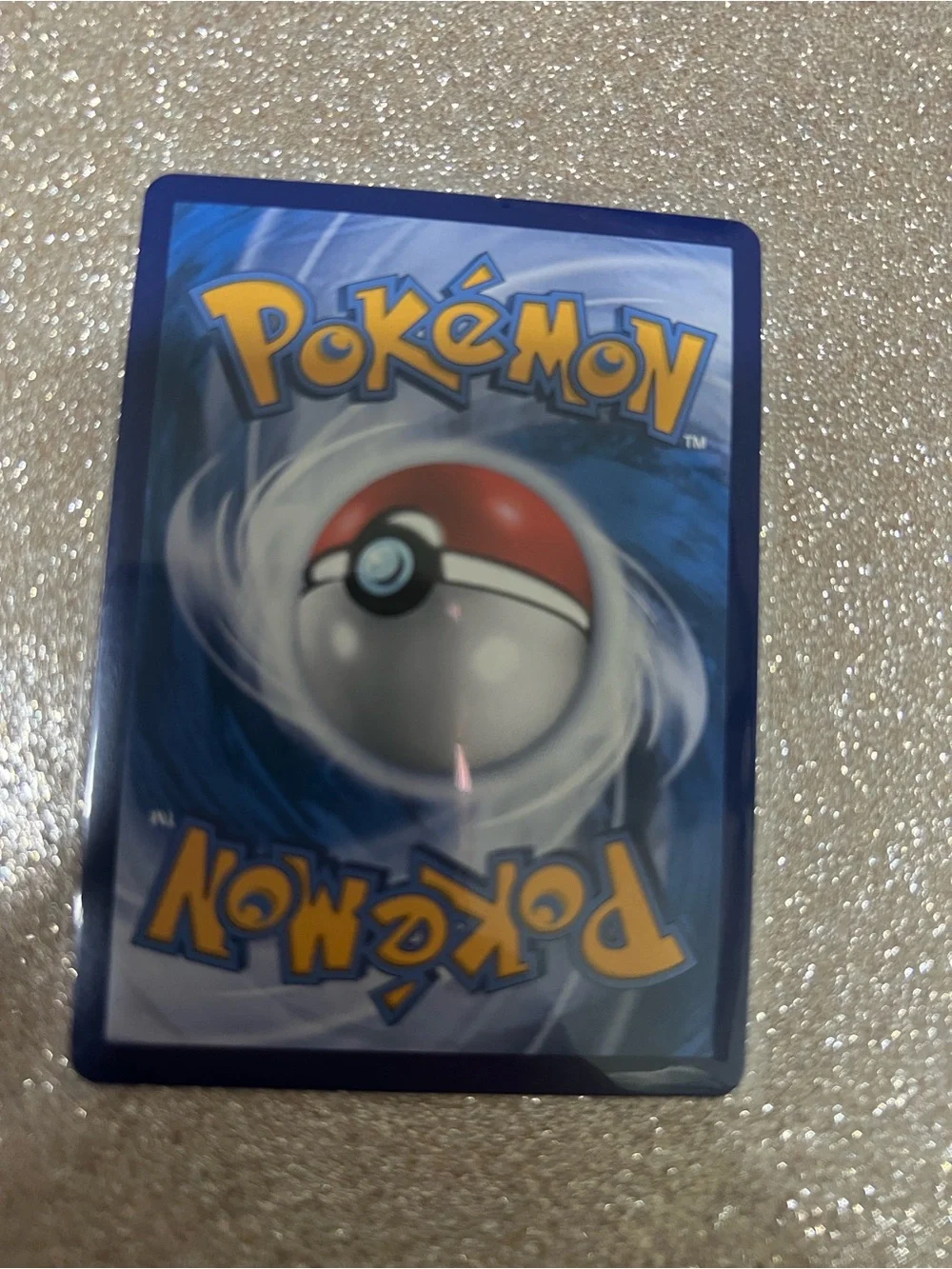Pokemon Pidgeot GX Holographic Card - Blue